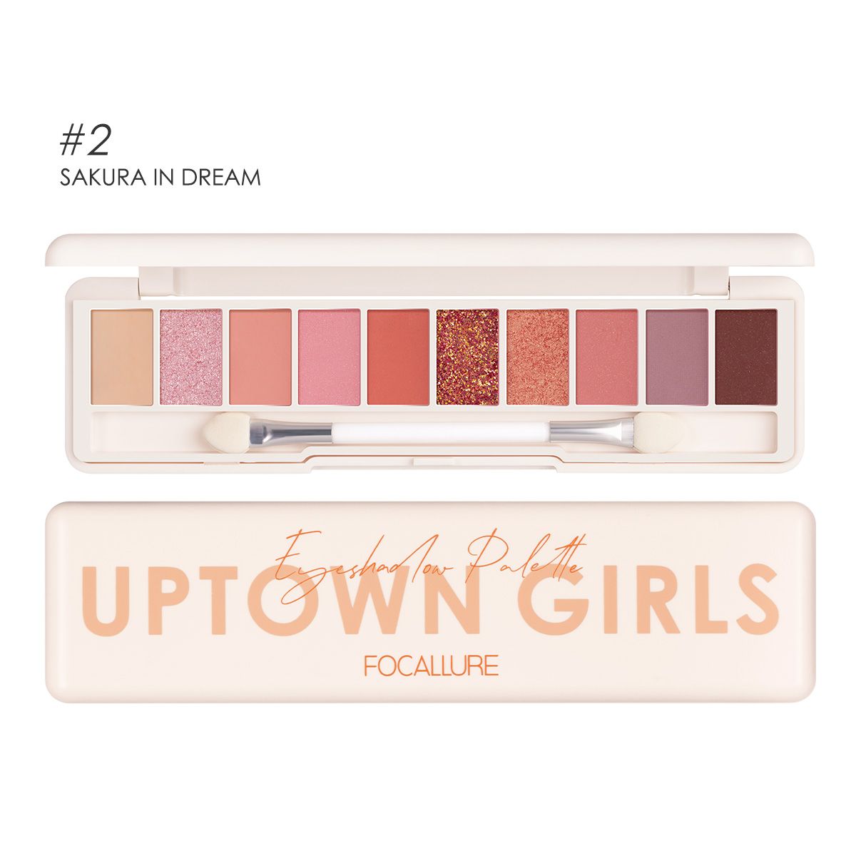 FOCALLURE FA158 Staymax 10 Color Eyeshadow Palette