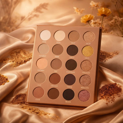 Blooming Flowers Series Palette #BR01 Golden Gingko